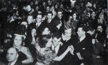 Dance floor at the Germania Broadcast's Silvester Fest (1937)