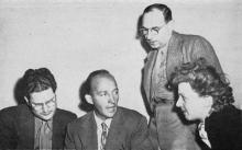 Working with Bing Crosby during WWII (1943)