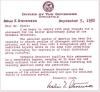 Letter of Congratulations from Gov. Stevenson