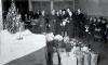 Distribution of gifts to the needy highlighted the Christmas program in 1940.